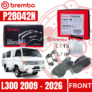 BREMBO P28042N Ceramic Brakepads for Mitsubishi L300 2009-2026 FRONT Set of 4PCS