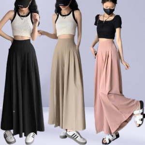 quần tây tuyết mưa xếply ống rộng dây kéo 1 bên hông utrbr