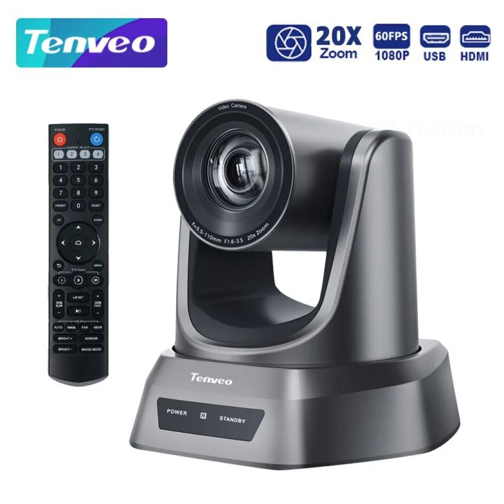 Tenveo NV20H 20X Optical Zoom PTZ Conference Room Camera
