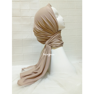 Pashmina jersey spandek terbaru 2023 Hijab Lebaran