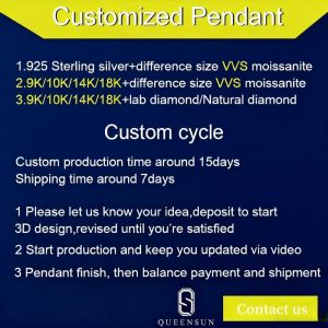 QUEENSUN Lab Grown Diamond Cultivate diamonds/naked diamonds/pure diamonds/Loose diamond/Custom diamond/Custom jewelry定制珠宝 定制钻石