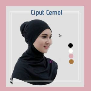Pashmina Instan Meleyot Plus Inner Bahan Jersey tebal Premium by Assyla Hijab / Pashmina Viral Kekinian