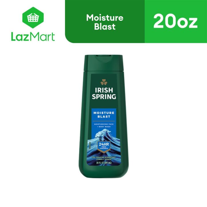 Irish Spring Moisture Blast Body Wash 20oz