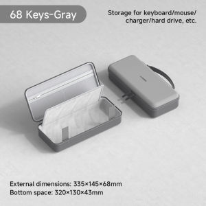 Hagibis bàn phím xách tay Mang trường hợp 68/87 phím Eva Túi Du Lịch Túi đựng đồ điện tử du lịch trường hợp túi vỏ cứng chống sốc