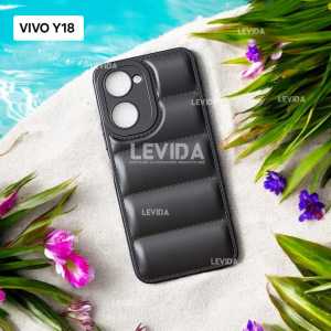 Vivo Y18 Vivo Y17S Case Pillow / Case Bantal Macaron Black Case Vivo Y18 Vivo Y17S