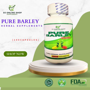 PURE BARLEY CAPSULES - Pure Herbal Supplements (100 capsules)