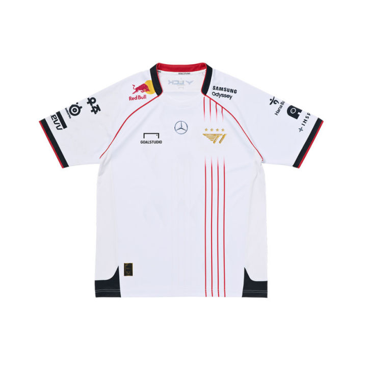 2024 T1 Worlds Uniform Jersey “Faker” Same Uniform Tshirt. T1 Esports