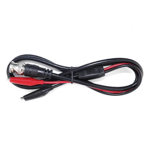 BNC để tăng gấp đôi alligators Clip cáp thử nghiệm với cách nhiệt Silicon cho các công cụ kiểm tra điện tử