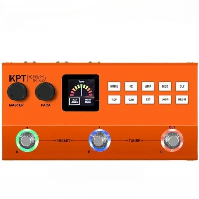 M-VAVE KPT PRO Multifunctional Guitar Effects Pedal Dual-Core DSP 2000mAh Battery XLR Output 60 IRS & Rhythm Modes