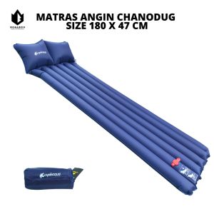 Matras Angin Chanodug Size 180 x 47 cm - Sleeping Pad - Kasur Angin - Kasur Tiup - Matras Camping - Kasur Angin Outdoor - Air Bed - Matras Gunung - Matras Outdoor - Matras