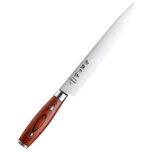XINZUO HEZHEN B2 1.4116 German Steel Carving Knife 8 / Vegetables knife / Fruits knife / Kitchenware / Kitchen utensils / Kitchen tools / High quality / Slicing knife / Meat knife / Wooden Handle / Pakka wood / Razor sharp