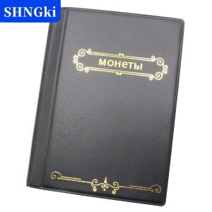 [COD] 🔥🔥🔥SHNGki 120 túi Album cho tiền xu Bộ sưu tập Cuốn sách trang trí nhà Album đồng xu Album chủ sở hữu bộ sưu tập Cuốn sách sổ lưu niệm hàng tăng gấp đôi Nga