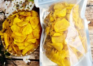 500gr Khoai Lang Lát Vàng Tẩm Mật Ong Sấy Giòn