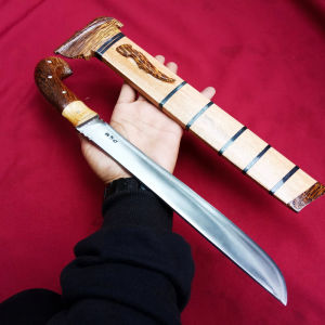 Golok per baja asli 30cm / golok sembelih jati super tajam ASLI CIBATU