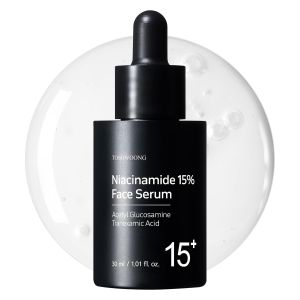 Tinh chất dưỡng da mặt TOSOWOONG Niacinamide 15% chứa 150100ppm Niacinamide Axit Tranexamic giúp làm mờ các vết thâm nám mang lại làn da căng bóng rạng rỡ thu nhỏ lỗ chân lông làm đều màu da sản phẩm chăm sóc da Hàn Quốc dung tích 30ml 1.01 fl.