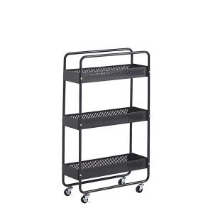 COHF Narrow Gap Kitchen Storage Cart | Mobile Rolling Spice Rack | 3/4-Tier Slim Organizer for Oil Bottles & Seasonings | Must For Small Kitchens