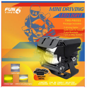 Firefly Mini Driving Light V7 Pro 15W Hi/Low Beam