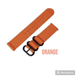 Tali jam-Nato Zulu Ring 3 Nylon Watch Strap Tali Jam Tangan Canvas