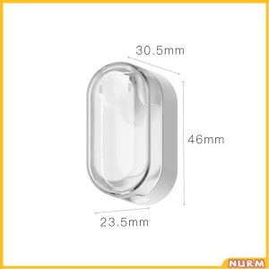 Nurm Toothbrush Holder Wall-mounted Punch-free Toothbrush Storage Rack Automatic Flip Cover