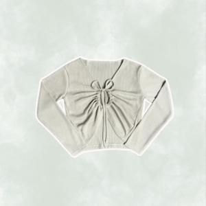 One Set Korean Style 3in1 | Cardigan Serut Tali Bulat + Tanktop + Celana Cargo | - KA129