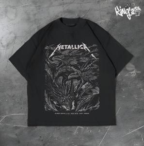 Kings Kaos Metallica Dragon T Shirt Band Metallica Premium Cotton Combed 24s KC05