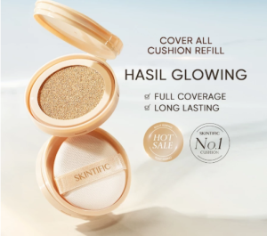 SKINTIFIC - Cushion Refill Set Cover All Perfect Glowy Gold Cushion Refill All Skin