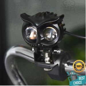 Waterproof LED Mini Driving Light for Motorcycle – 6000K Dual Color High Performance Universal Fit