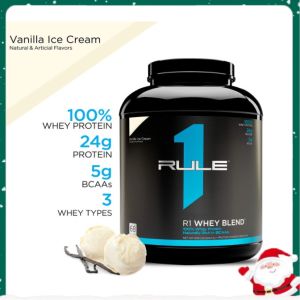 Rule 1 R1 Whey Blend 5lbs with shaker