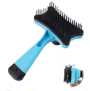 Gratis Ongkir - Brush Grooming Press / Sikat Pembersih Bulu Rontok / Sisir Hewan / Sisir Grooming