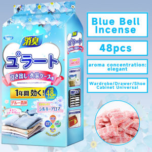 【Local Stock】Loset Mothball Fragrant Insect Repellent Camphor Balls For Closet Anti-Mildew Anti-Insect Anti Mold 48PCS Moisture-Proof Block