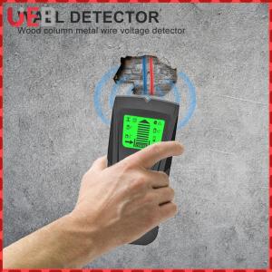 Metal Wood Studs Detector AC Voltage Live Wire Detect Wall Scanner (Black)