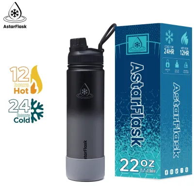 Original Astar Flask Tumbler hot and cold thumblers for kids/adult Hydration 16oz 22oz 32oz 40oz Vacuum Flask 304 Stainless Steel Sport Water Bottle 650ML/946ML/1.18L