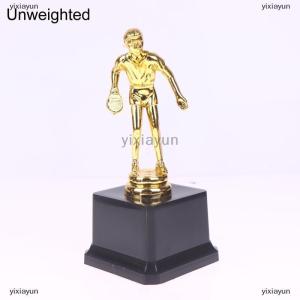 [COD] yixiayun 1 Piece Competition Cricket School Rewarding Supply Small Prize Cup Childrens Gold Trophy Awards Golf Plastic Model Craft Souvenirs