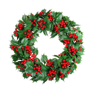 Christmas Wreath Wall Hanging Ornament Front Door Wreath Easy to Install For Home Office Party Festival Decoration