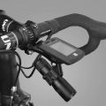 Barfly Sepeda Alloy untuk XOSS G+ Gopro Garmin Bryton Cateye Extender Mount Holder Alloy Front Bike Stem Extension. 