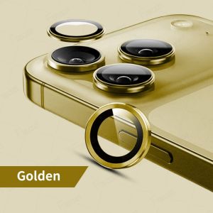 1pcs Camera Lens Metal Camera Tempered Glass Screen Protector For iPhone 17 Air 16 15 14 Plus 13 12 Mini 11 Pro Max Anti Drop Back Camera Film