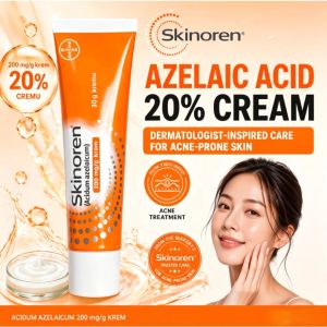 Skinoren Azelaic Acid 20% Cream Original Acne Removal Germany Reduces Acne Dark Spots Melasma Cream