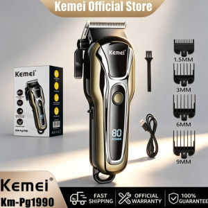 Kemei Km-PG1990 Pets Dog Razor Grooming Kemei Hair Clipper Sale Hair Removal Machine Rasor Rechargeble Shaver Cordless Clipper