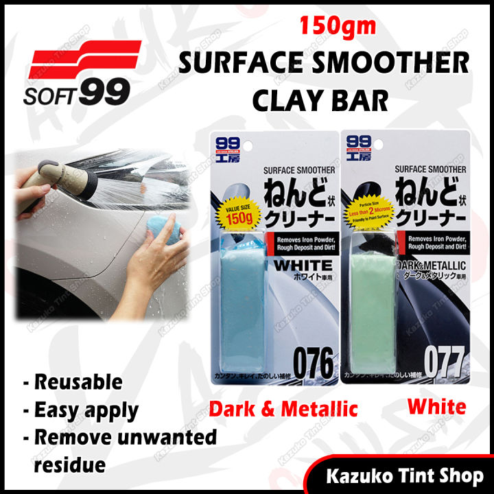 Soft99 Soft99 Surface Smoother Clay Bar 150g For Dark Metallic White