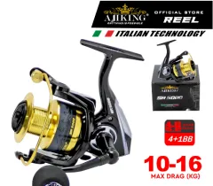 NEW] Ajiking SX 500 - 5000 Spinning Fishing Reel Freshwater (4+1BB)