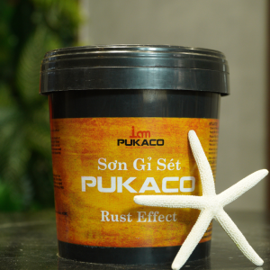 SƠN GỈ SÉT PUKACO-R014 (Hiệu ứng gỉ lên mọi bề mặt vật liệu)