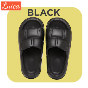 Lucia Sandal Wanita Karet Jelly Empuk Korean Style/ Sendal Wanita Terbaru 2025 Simple Elegan Sendal Slop Rumah Anti Slip Soft Slipper Elastic EVA