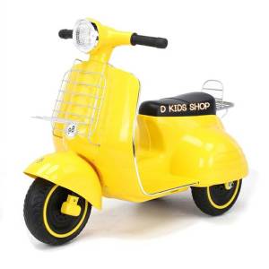 D Kids รถแบตเตอรี่เด็ก รถเด็กนั่ง ทรงเวสป้า รถเวสป้าเด็ก น่ารักมาก No.1032