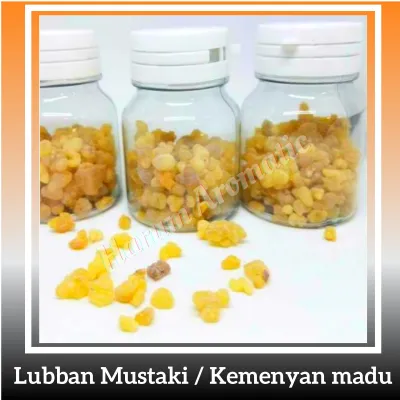 luban lubban menyan arab putih dupa buhur bukhur bukhoor bakhoor serbuk oud kayu gaharu aromaterapi / luban mustaqi / kemenyan putih mustaki kemenyan arab