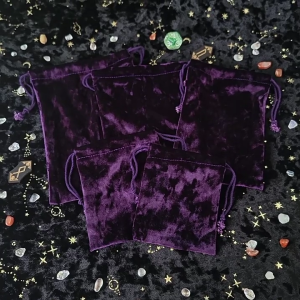 Velvets Tarot túi dây rút Rune Túi tổ chức dices Đảng Túi lưu trữ cho Tarot & Oracle thẻ dễ dàng sử dụng