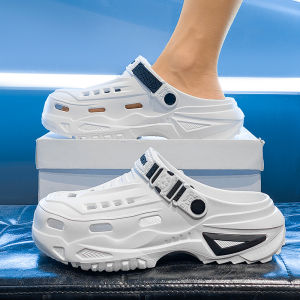 Free Shipping MenS Summer Clogs Non-Slip And Odor-Resistant Suitable For Driving And Outdoor Activities Available In Large Sizes Perfect For The Beach