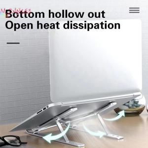 MIZ 8 bánh có thể gập lại máy tính xách tay đứng chủ xách tay máy tính xách tay hỗ trợ cơ sở có thể điều chỉnh Riser làm mát khung máy tính xách tay Cooler phụ kiện