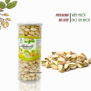 Hạt Dẻ cười không tẩy trắng rang muối NK Mỹ TH FONUT ( Hũ 500 gram) Giàu chất chống oxy hóa giòn ngọt bùi không hôi dầu