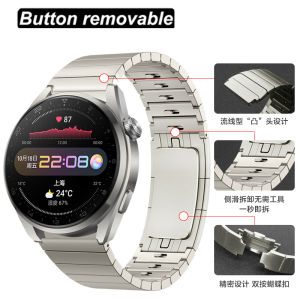 Luxury 22mm Stainless Steel Watch Band for Huawei Watch 4 GT2 3 pro 46mm Bussiness Male strap for Samsung Galaxy watch 3 45MM 316L