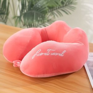 【COD】U-shape Neck Pillow Travel Neck Support Cotton Soft Slow Rebound Suitable for Travel Home Office Airplane Head Rest Head Rest Cushion